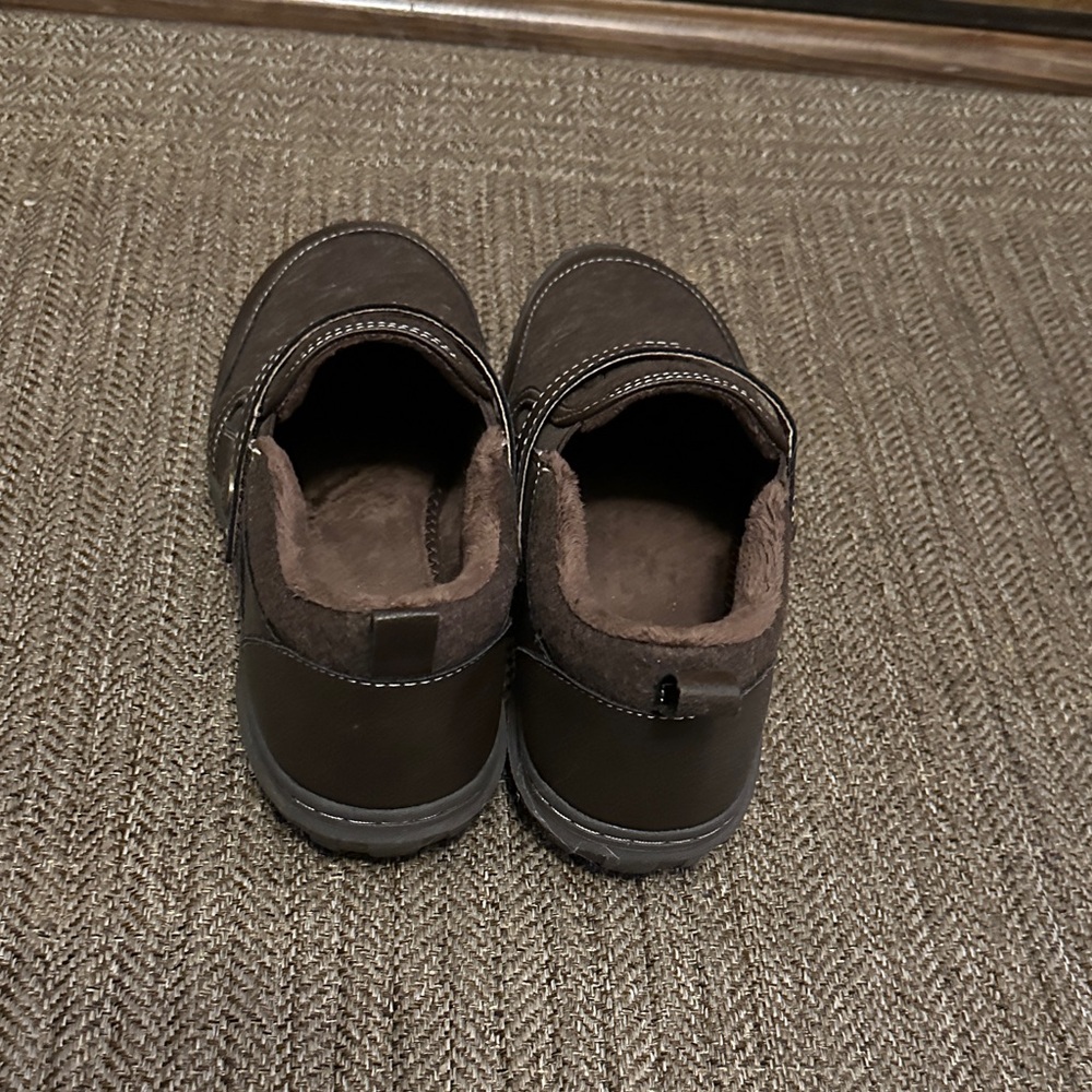JBU Dark Brown Quilted Loafers - Picture 4 of 5